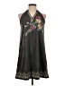THML 100% Polyester Gray Casual Dress Size XS - photo 1