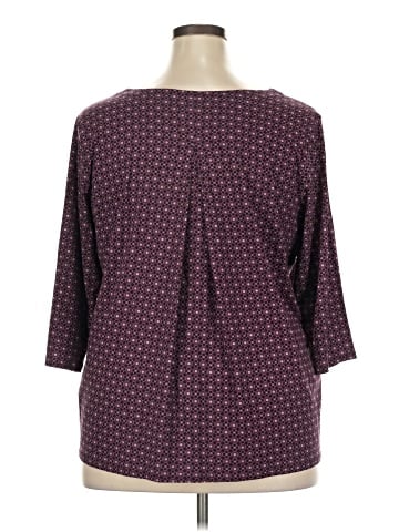 J.Jill 3/4 Sleeve Top (view 2)