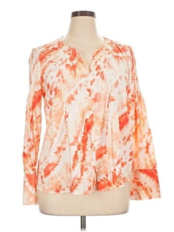 Simply Vera Vera Wang 3/4 Sleeve Blouse (view 1)