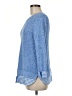 Talbots 100% Pima Cotton Blue Pullover Sweater Size Med Petite - photo 5