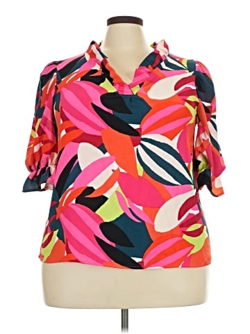 Michelle McDowell Short Sleeve Blouse (view 1)
