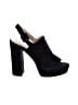 Botkier 100% Leather Black Heels Size 7 1/2 - photo 1