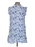 THML 100% Viscose Blue Sleeveless Blouse Size S - photo 2