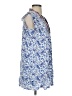 THML 100% Viscose Blue Sleeveless Blouse Size S - photo 4