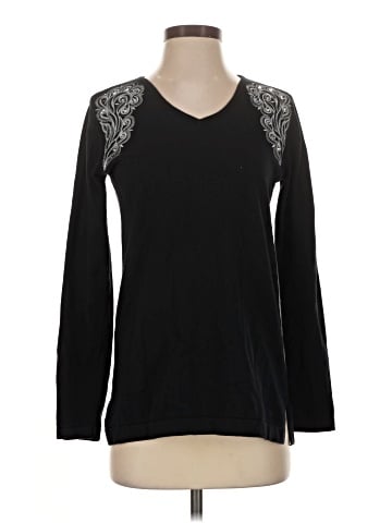 Bob Mackie Long Sleeve Top (view 1)