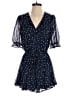 Trixxi 100% Polyester Polka Dots Blue Romper Size S - photo 1