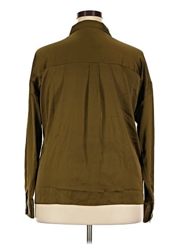 Worthington Long Sleeve Button-Down Shirt (view 2)