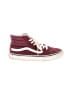 Vans Red Burgundy Sneakers Size 8 - photo 1