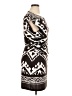 En Focus Studio Graphic Black Cocktail Dress Size 14 - photo 4