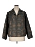 Coldwater Creek 100% Polyester Tweed Teal Jacket Size 1X - photo 1