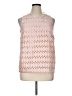 Ann Taylor 100% Polyester Pink Sleeveless Blouse Size 14 - photo 1