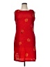 Halmode 100% Polyester Red Cocktail Dress Size 16 - photo 1