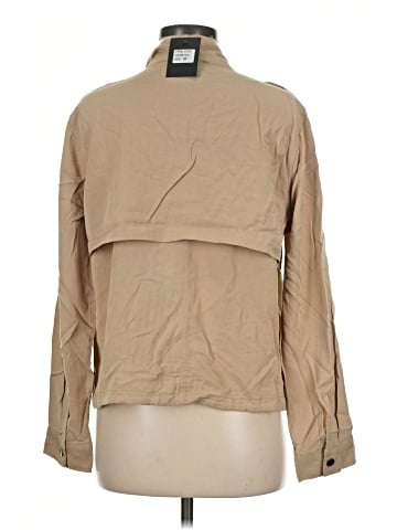 Blue B Long Sleeve Button-Down Shirt (view 2)
