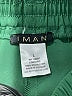 IMAN 100% Polyester Solid Green Casual Pants Size L - photo 7