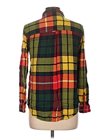 American Eagle Outfitters Long Sleeve Button-Down Shirt (view 2)
