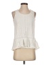 Cupio Ivory Sleeveless Blouse Size XS - photo 1
