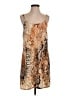 Eight Sixty 100% Polyester Animal Print Tan Casual Dress Size S - photo 1