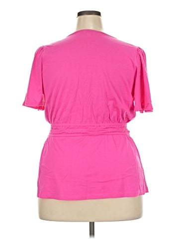 Crown & Ivy Short Sleeve Blouse (view 2)
