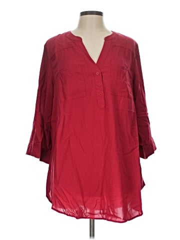 Torrid 3/4 Sleeve Blouse (view 1)