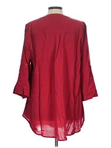 Torrid 3/4 Sleeve Blouse (view 2)