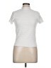 Planet Gold White Short Sleeve Top Size L - photo 1