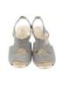 Bandolino Silver Sandals Size 9 1/2 - photo 2