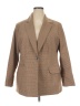 ELOQUII Houndstooth Brown Blazer Size 18 Plus - photo 1