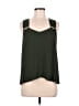Lily White 100% Polyester Green Sleeveless Top Size M - photo 1