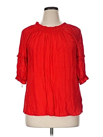 NANETTE Nanette Lepore 3/4 Sleeve Blouse (view 1)