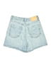 Zara Blue Denim Shorts Size 4 - photo 2