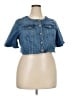 Torrid Blue Denim Jacket Size 2X Plus (2) - photo 1