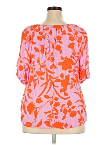 Talbots Short Sleeve Blouse (view 2)