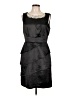 Connected Apparel 100% Polyester Black Cocktail Dress Size 12 - photo 1