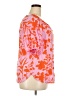 Talbots 100% Viscose Orange Short Sleeve Blouse Size 2X - photo 4