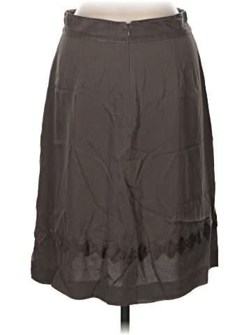 Banana Republic Monogram Silk Skirt (view 2)
