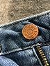 L.L.Bean Chevron-herringbone Blue Jeans Size 12 - photo 4