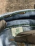 L.L.Bean Chevron-herringbone Blue Jeans Size 12 - photo 5