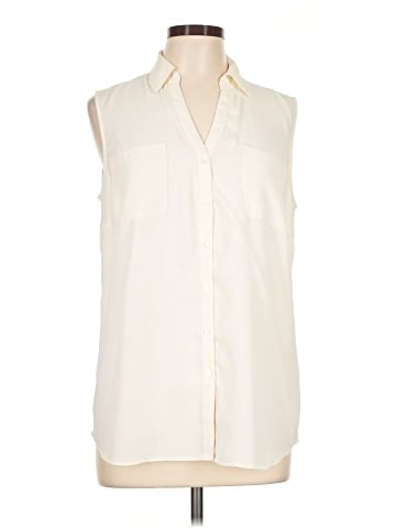 Talbots Sleeveless Button-Down Shirt (view 1)