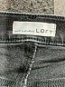 Ann Taylor LOFT Chevron-herringbone Black Jeans Size 28 waist - photo 7