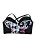 Torrid Floral Black Swimsuit Top Size 1X Plus (1) - photo 1