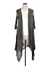 Indigo Thread Co. Gray Cardigan Size 1X - photo 1