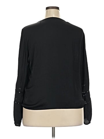INC International Concepts Long Sleeve Blouse (view 2)