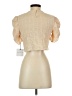 Painted Threads Gold Tan Short Sleeve Top Size S - photo 2