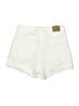American Eagle Outfitters Solid Ivory White Shorts Size 2 - photo 2