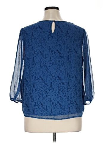 Evri 3/4 Sleeve Blouse (view 2)
