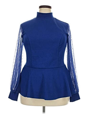 Ashley Stewart Long Sleeve Blouse (view 1)