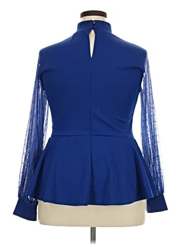 Ashley Stewart Long Sleeve Blouse (view 2)