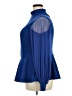Ashley Stewart Blue Long Sleeve Blouse Size 18 Plus - photo 5
