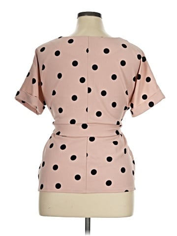 Worthington Short Sleeve Blouse (view 2)