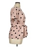 Worthington Polka Dots Pink Short Sleeve Blouse Size XL - photo 4